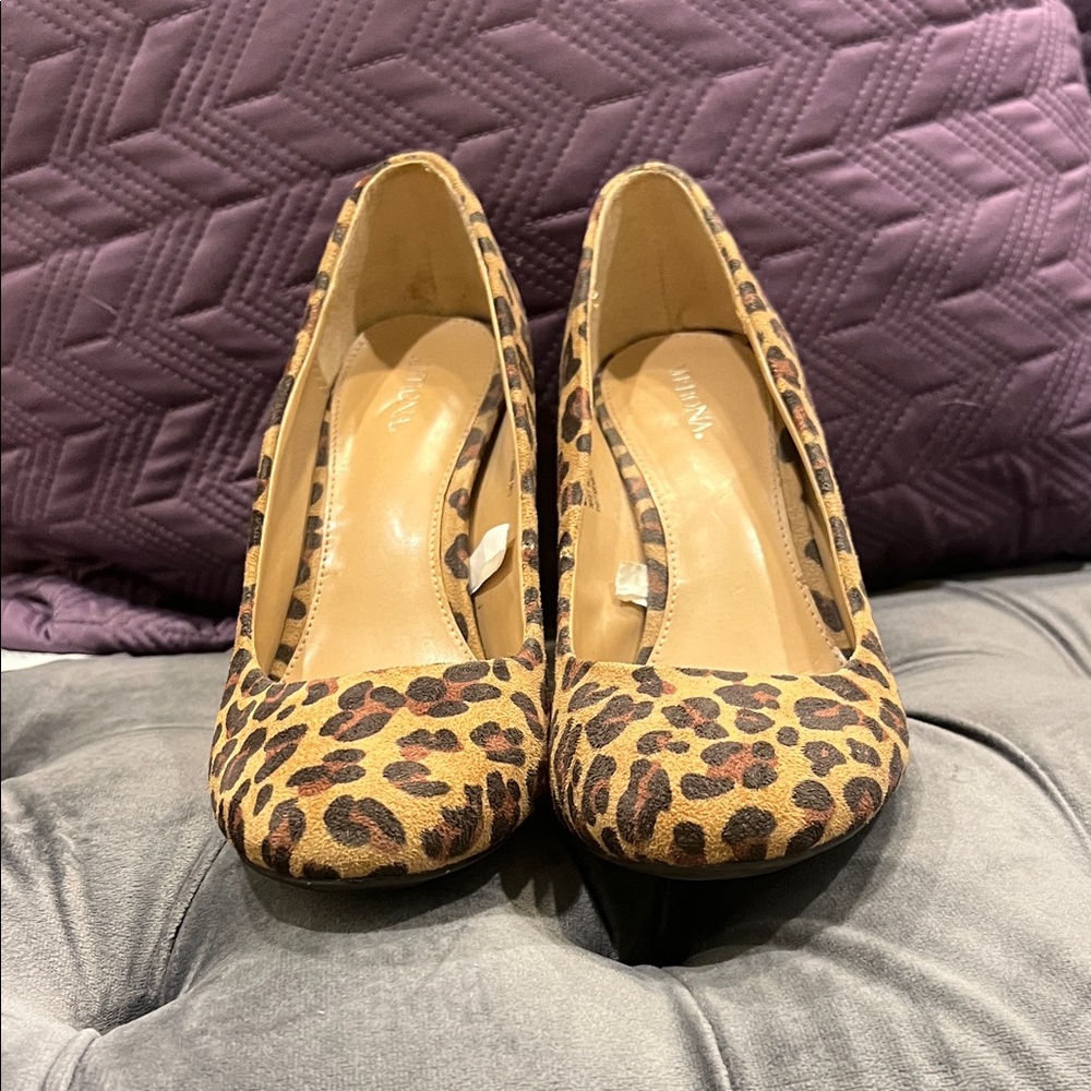 Merona Leopard Print Heels
